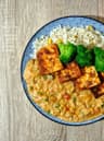 Tofu mit Curry